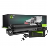 Green Cell Elektromos Kerékpár Akkumulátor 24V 7.8Ah 187Wh Down Tube Ebike 2 Pin számára E-Go Hopper Viking Töltővel