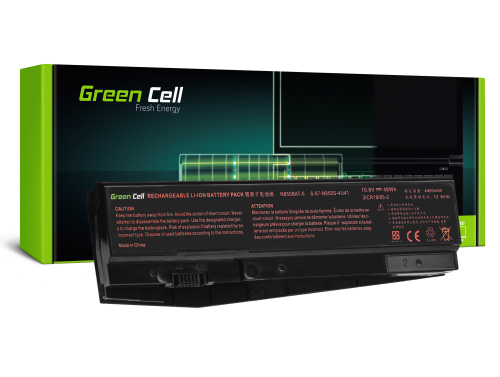 Green Cell Akkumulátor N850BAT-6 a Clevo N850 N855 N857 N870 N871 N875, Hyperbook N85 N85S N87 N87S