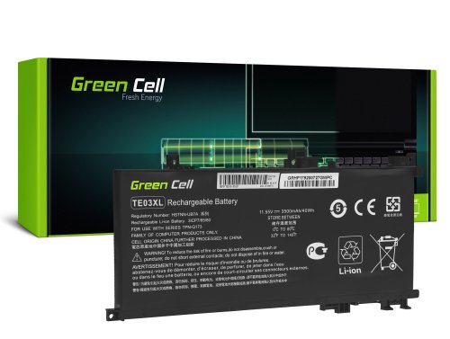Green Cell Akkumulátor TE04XL 905175-271 905175-2C1 905277-855 HSTNN-DB7T TPN-Q173 a HP Omen 15-AX, HP Pavilion 15-BC