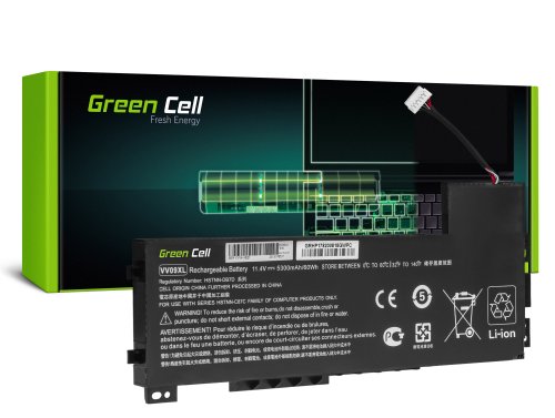 Green Cell nešiojamojo kompiuterio baterija VV09XL, skirta „ HP ZBook 15 G3 G4“