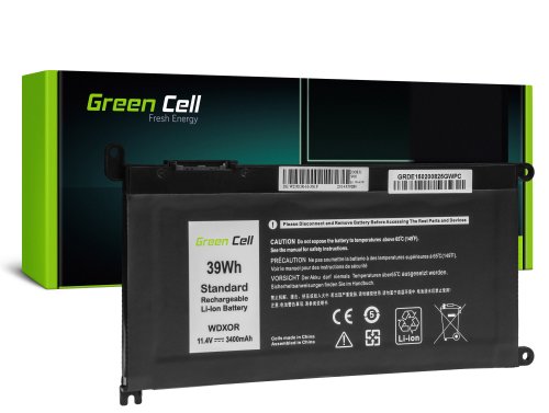 Green Cell Baterie WDX0R WDXOR pro Dell Inspiron 13 5368 5378 5379 15 5565 5567 5568 5570 17 5765 5767 5770 Vostro 5468 5568