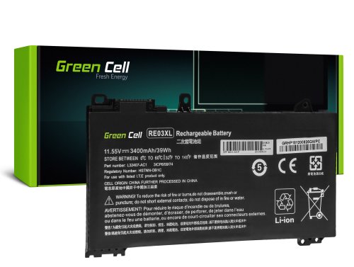 Green Cell Laptop Akku RE03XL L32656-005 für HP ProBook 430 G6 G7 440 G6 G7 445 G6 G7 450 G6 G7 455 G6 G7 445R G6 455R G6