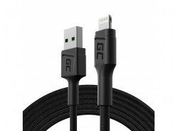 Green Cell GC PowerStream USB-A - Lightning 200cm Kabel für iPhone, iPad, iPod, Schnellladung