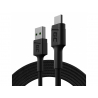 Kabelis USB-C 2m Green Cell PowerStream su greituoju įkrovimu Ultra Charge, Quick Charge 3.0