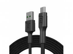 Green Cell GC PowerStream USB -A - Micro USB 120 cm -es kábel, Ultra Charge gyors töltés, QC 3.0