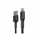Kabelis Micro USB 30cm Green Cell PowerStream su greituoju įkrovimu Ultra Charge, Quick Charge 3.0