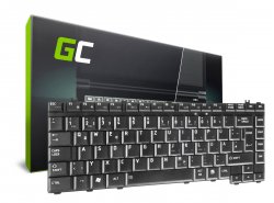 Green Cell ® Tastatur für Laptop Toshiba Satellite A300 A350 L300 L305 L315 L450 M300 M310 M500 QWERTZ DE