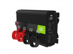 Napěťový převodník Green Cell ® 3000W / 6000W, měnič 12V až 230V, výkonový měnič USB