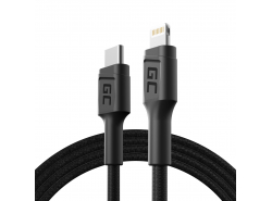 Kabel USB-C Lightning MFi 1m GC Power Stream, rychlé nabíjení, Power Delivery pro Apple iPhone