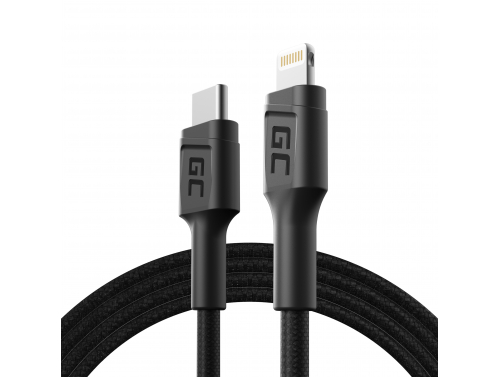 Kabel USB-C Lightning MFi 1m GC Power Stream, rychlé nabíjení, Power Delivery pro Apple iPhone