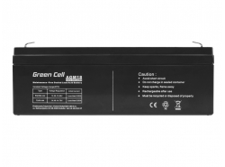 Green Cell ® Gel Batterie AGM VRLA 12V 2.3Ah