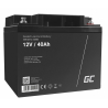 AGM GEL baterija 12V 40Ah švino baterija „ Green Cell nereikalauja priežiūros dviračiams ir traktoriams
