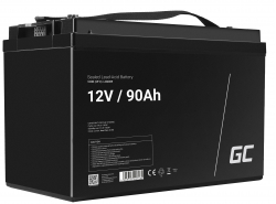 Green Cell ® Batterie AGM VRLA 12V 90Ah