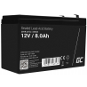 Green Cell® Gelová baterie AGM 12V 8Ah akumulátorová baterie bezúdržbová záložních zdrojích UPS