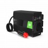 Green Cell ® 150W / 300W tiszta szinusz-feszültség-konverter inverter 12–230 V-os inverter