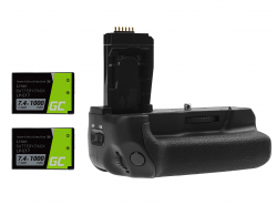Bateriový grip Green Cell BG-E18 + 2x Baterie LP-E17 1000mAh 7.4V pro Canon EOS 750D T6i 760D T6s