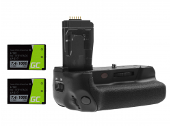 Grip Green Cell BG-E18 + 2x Akku LP-E17 1000mAh 7.4V für Canon EOS 750D T6i 760D T6s
