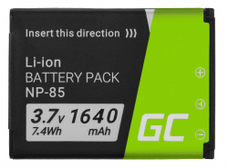 Baterie Green Cell Cell® AHDBT-501 AABAT-001 pro GoPro HD HERO5 HERO6 HERO7 Černá 3.85V 1640mAh