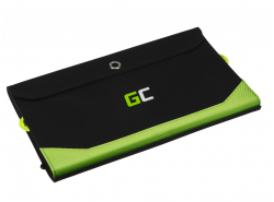 Napelemes töltő Green Cell GC SolarCharge 21W - Napelem 10000 mAh Powerbank funkcióval USB-C Power Delivery 18W USB-A QC