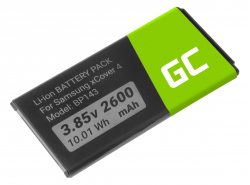 Batterie Green Cell BG390BBE EB-BG390BBE für handy akku Samsung xCover 4 / 4S G390 G390F G390W G390Y 3.85V 2600mAh