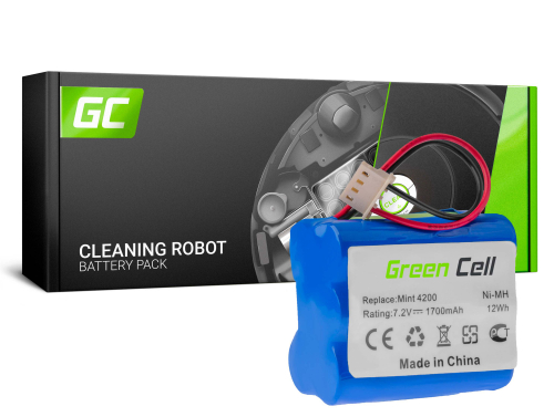 Baterie Green Cell (1.7Ah 7.2V) 4408927 11003068-00 GPRHC152M073 pro iRobot Braava / Mint 320 321 4200 4205