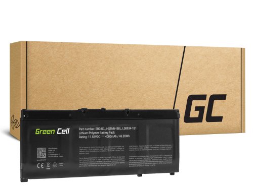 Green Cell SR03XL baterie pro HP Omen 15 15-DC 17 17-CB 17-CB0006NW 17-CB0014NW Pavilion Gaming 17 17-CD 17-CD0014NW
