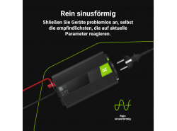Green Cell® 1000W/2000W Reiner Sinus Spannungswandler Wechselrichter 24V 230V Inverter