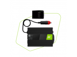 Green Cell ® 150W / 300W įtampos keitiklio keitiklis nuo 12V iki 230V maitinimo keitiklio USB