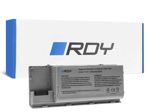 Akkumulátor RDY PC764 JD634 az Dell Latitude D620 D630 D630N D631 D631N D830N Precision M2300