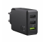 Green Cell Įkroviklis Tinklo 30 W GC ChargeSource 3 su Ultra Charge ir Smart Charge - 3x USB-A