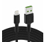 Green Cell GC Ray USB - Lightning 200cm kabel pro iPhone, iPad, iPod, bílá LED, rychlé nabíjení
