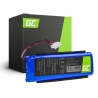 Baterija Green Cell GSP872693 P763098 03 į garsiakalbį JBL Flip 3 / Flip III / Gray / Splashproof, Li-Polymer 3.7V 3000mAh