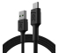 Kábel USB-C 1,2m Green Cell PowerStream, gyors töltéssel, Ultra Charge, Quick Charge 3.0
