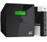 Green Cell Nepřerušitelný Zdroj Napájení UPS 1000VA 700W s LCD displejem Čistý Sinusoid + Nová Aplikace
