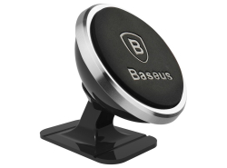 Baseus Magnetischer Autohalter für Telefon zur Befestigung am Armaturenbrett, 360-Grad-Rotation, schnelle und einfache Montage