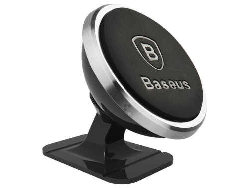 Baseus Magnetischer Autohalter für Telefon zur Befestigung am Armaturenbrett, 360-Grad-Rotation, schnelle und einfache Montage