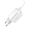 Baseus Charging Quick Charger USB-A, QC 3.0, 24W, Weiß, Kompatibel mit drahtlosen QI-Ladegeräten