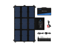 BigBlue 63W Tragbar Solar Ladegerät 2-Port USB, 1-Port USB-C, 1x DC, Wasserdicht
