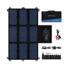 BigBlue 63W Tragbar Solar Ladegerät 2-Port USB, 1-Port USB-C, 1x DC, Wasserdicht
