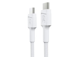 „Kabel Green Cell GC PowerStream USB-C“ - USB-C 30 cm, maitinimo šaltinis (60 W) „Schnellladung“, „Ultra Charge“, QC 3.0
