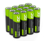 12x įkraunamos baterijos AA R6 2600mAh Ni-MH akumuliatoriai Green Cell