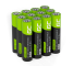 12x Akku AAA Micro R3 800mAh Ni-MH Wiederaufladbare Batterie Green Cell