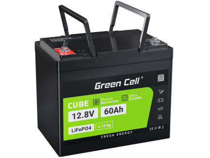 Akku Batterie AGM VRLA 12V 65Ah Green Cell - Kostenlose Lieferung