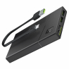Powerbank Green Cell GC PowerPlay10S 10000mAh mit Schnellladung 2x USB Ultra Charge und 2x USB-C Power Delivery 18W - OUTLET