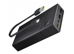 Powerbank Green Cell GC PowerPlay20 20000mAh mit Schnellladung 2x USB Ultra Charge und 2x USB-C Power Delivery 18W - OUTLET
