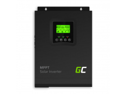 Solar Wechselrichter Off Grid Inverter Mit MPPT Green Cell Solar Ladegerät 12VDC 230VAC 1000VA/1000W Reine Sinuswelle - OUTLET