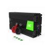 Green Cell ® 3000W / 6000W tiszta szinuszfeszültség-konverter inverter 24V 230V-os inverter