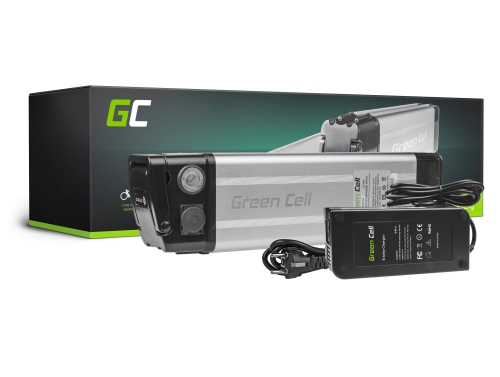 Akku Batterie Green Cell Silverfish Panasonic-Zellen 48V 11.6Ah 557Wh für Elektrofahrrad E-Bike Pedelec - OUTLET