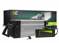 Green Cell E-Bike Akku 48V 11Ah 528Wh Silverfish Elektrofahrrad 4 Pin für Gazelle, Freeway, Fenetic mit Ladegerät OUTLET