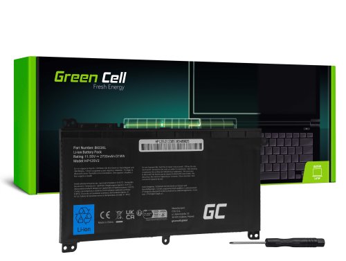 Green Cell akkumulátor BI03XL ON03XL a HP Pavilion x360 13-U 13-U000 13-U100 Stream 14-AX 14-AX000